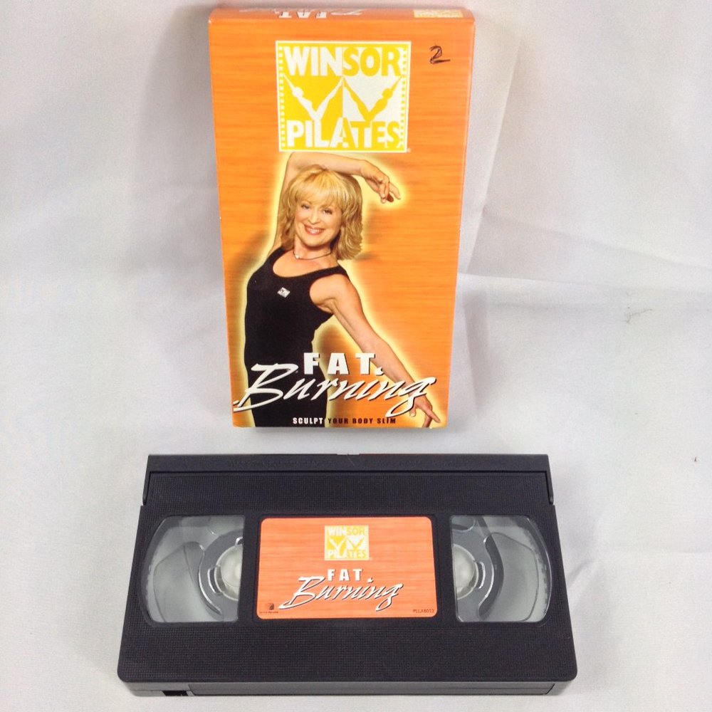 Winsor Pilates - Mary Winsor - Fat Burning - VHS Tape - Used
